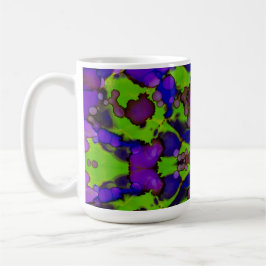 Taza De Café Neon Bloomstorm
