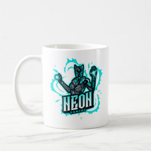 Taza De Café Neon Gaming