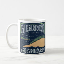 Taza De Café Neon Glen Arbor Michigan