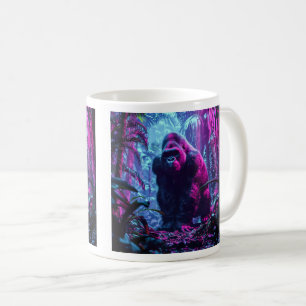 Taza De Café Neon Gorilla