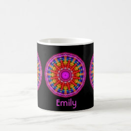 Taza De Café Neon Medallion
