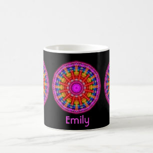 Taza De Café Neon Medallion