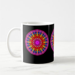 Taza De Café Neon Medallion