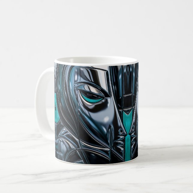 Taza De Café Neon Metal Muse (Anverso izquierdo)