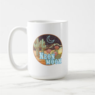 Taza De Café Neon Moon Retro Western
