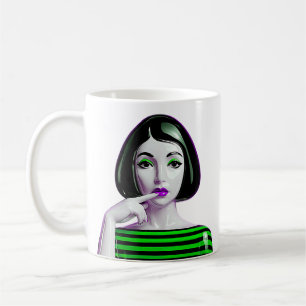 Taza De Café Neon Noir Muse