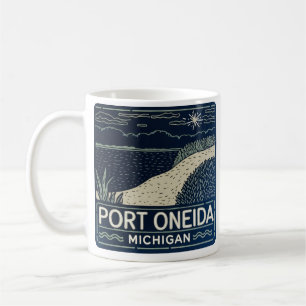 Taza De Café Neon Port Oneida Michigan