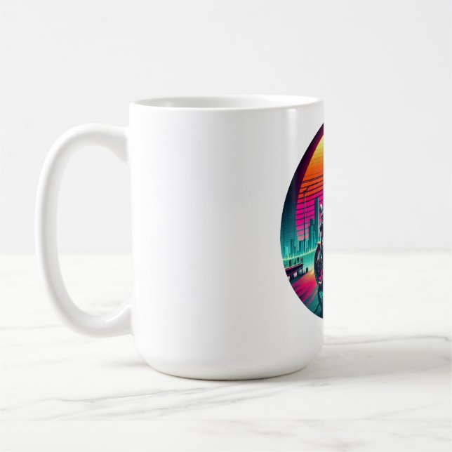Taza De Café Neon Rider  (Izquierda)