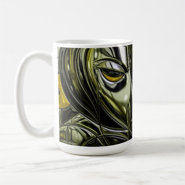 Taza De Café Neon Vortex Mug (Izquierda)