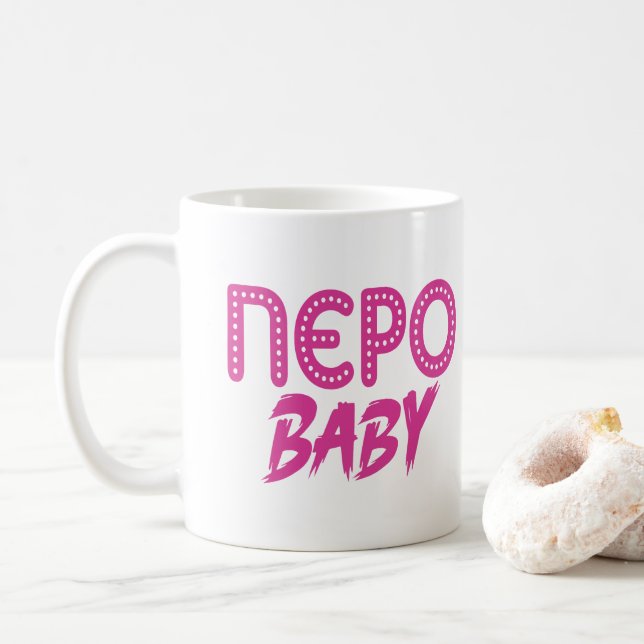 Taza De Café Nepo Baby Mug (Con donut)