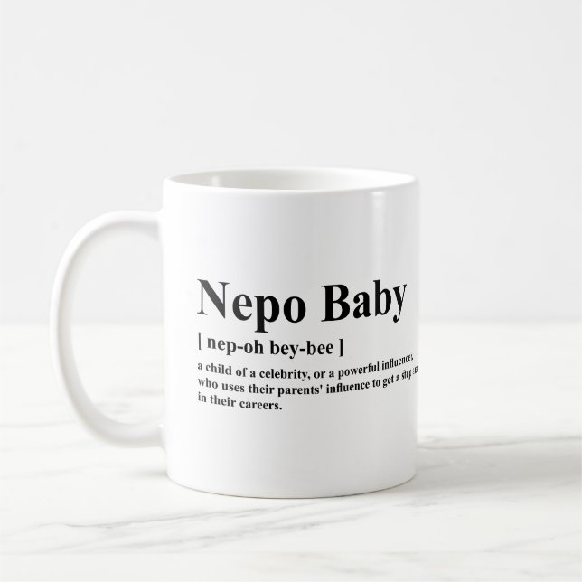 Taza De Café Nepo Significado del Bebé (Izquierda)