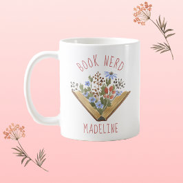 Taza De Café Nerd del libro