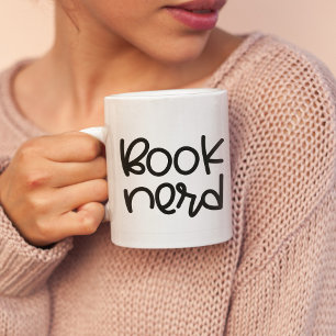 Taza De Café Nerd del libro
