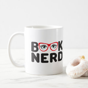 Taza De Café Nerd del libro