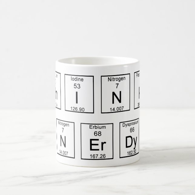 Taza De Café Nerdy (Centro)