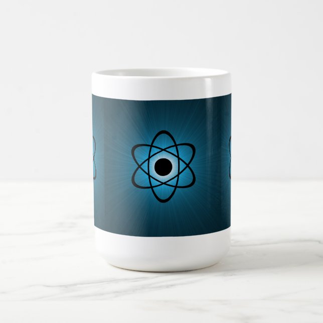 Taza De Café Nerdy Atomic Mug, Azul (Centro)