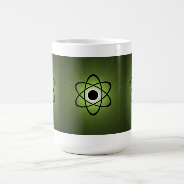 Taza De Café Nerdy Atomic Mug, Green (Centro)