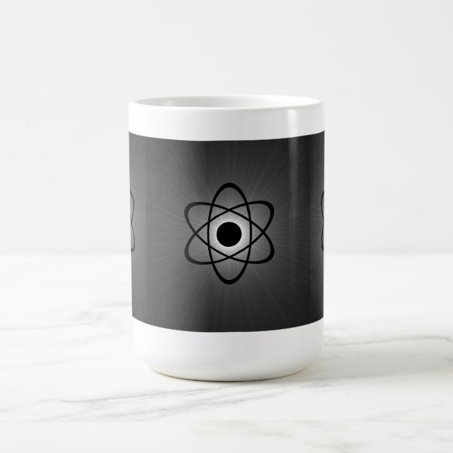 Taza De Café Nerdy Atomic Mug, Gris (Centro)