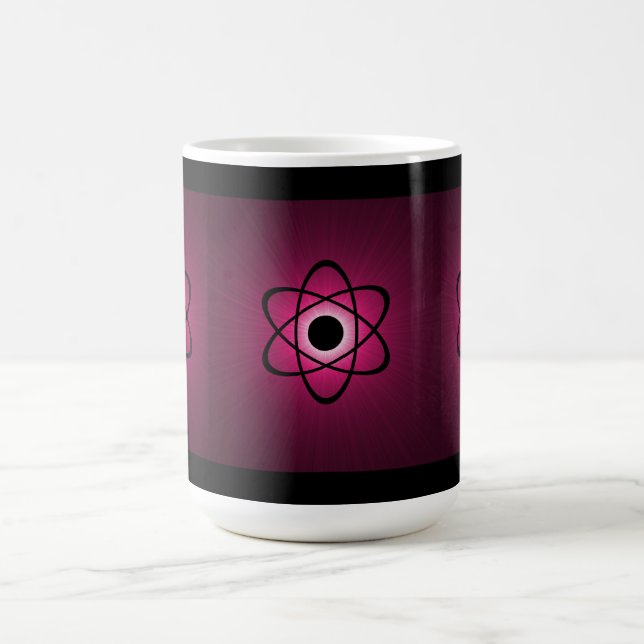 Taza De Café Nerdy Atomic Mug, Rosa (Centro)
