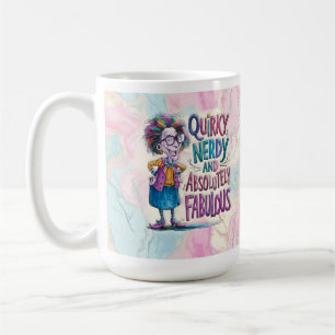 Taza De Café Nerdy Funny Women's Coffee Mug