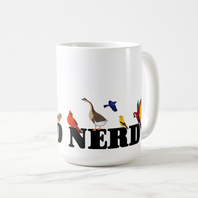 Taza De Café Nervio de pájaro (Anverso derecho)