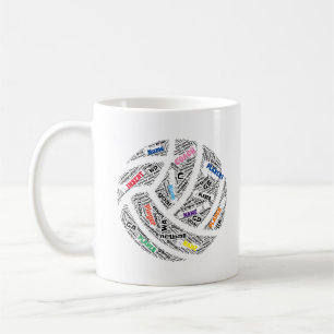 Taza De Café Netball Mug personalizado por equipos