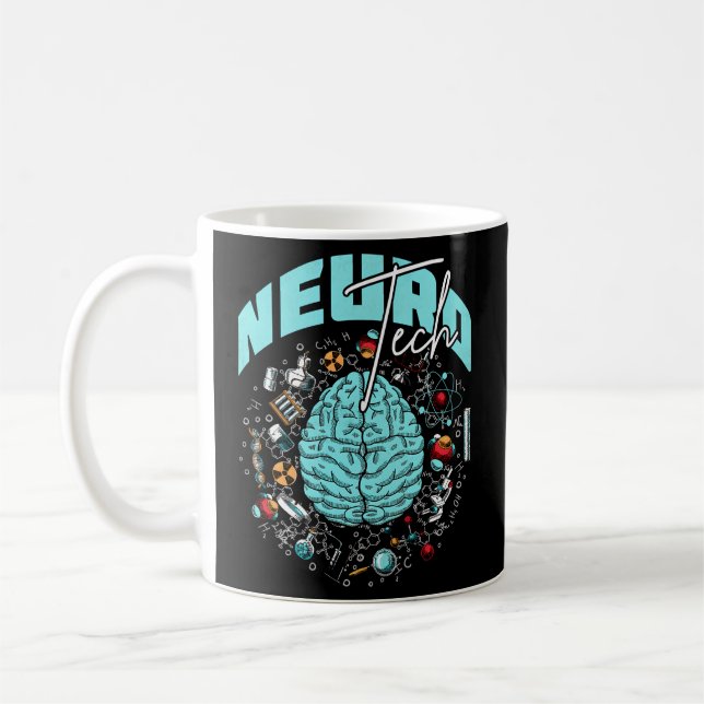 Taza De Café Neuro Tech Neurologist (Izquierda)