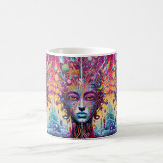 Taza De Café Neurociencia Arte psicodélico