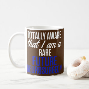 Taza De Café Neurocirujano futuro Médica de neurología conscien