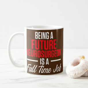 Taza De Café Neurocirujano Futuro Neurología Médica Neuro Compl