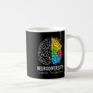Taza De Café Neurodiversidad - Espectro de autismo Asd Adhd Rai