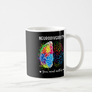 Taza De Café Neurodiversidad Positiva Tu Mente Autismo Awarene