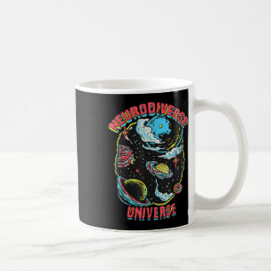 Taza De Café Neurodiverso Universo Neurodiversidad Abrazo Adhd