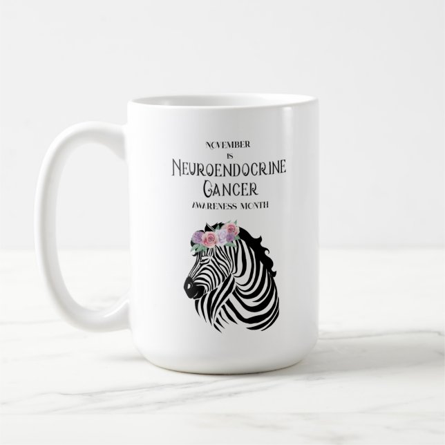 Taza De Café Neuroendocrino Cáncer Concienciación sobre el café (Izquierda)