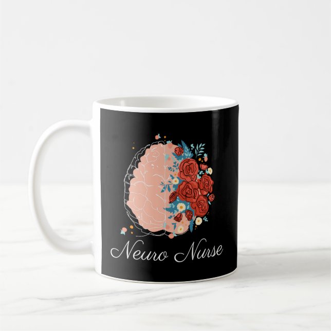 Taza De Café Neurología Neuro Nurse (Izquierda)