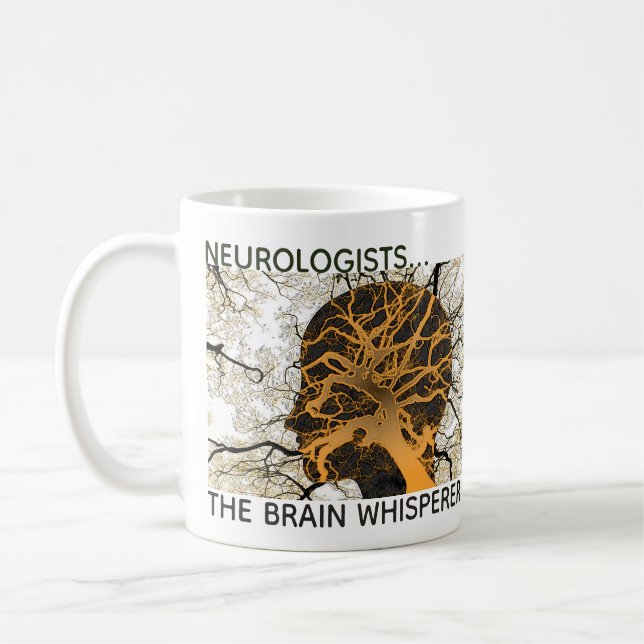Taza De Café Neurólogos, el Whisperer del cerebro (Izquierda)