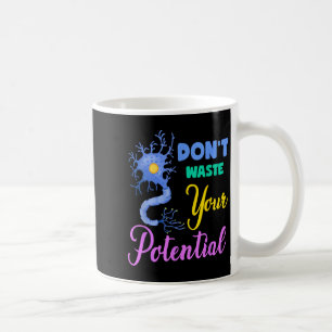 Taza De Café Neurón, No Desperdicies Tu Potencial Neurocien Cer
