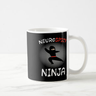 Taza De Café Neurospicy Ninja Autism Shirt Para Niños Neurodive