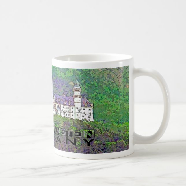 Taza De Café Neuschwanstein (Derecha)