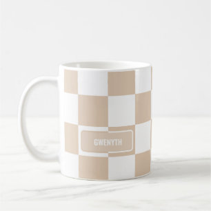Taza De Café Neutral de la luz de verificación personalizada