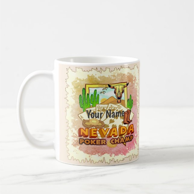 Taza De Café Nevada Poker (Izquierda)