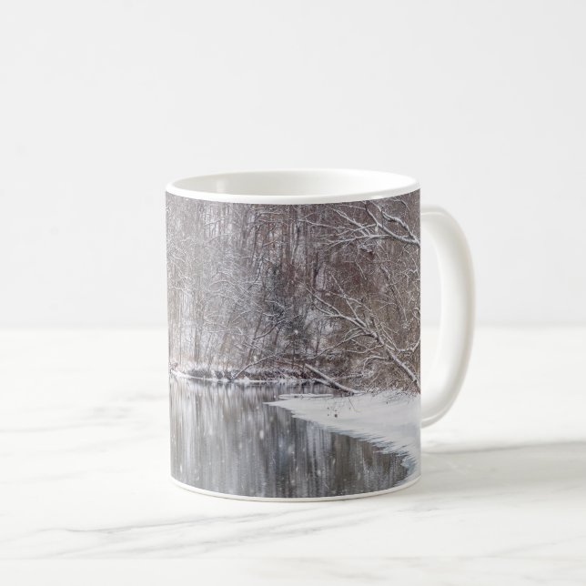 Taza De Café Nevada sobre el río Finley (Anverso derecho)