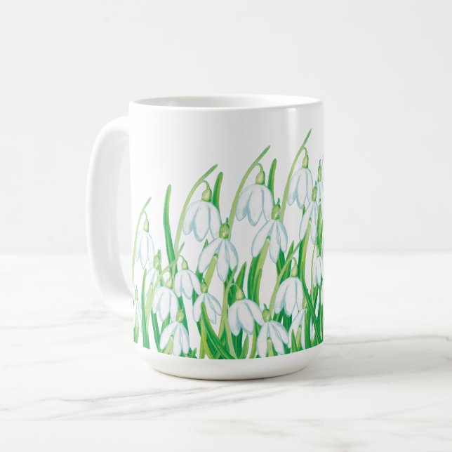 Taza De Café Nevadas de primavera (Anverso izquierdo)