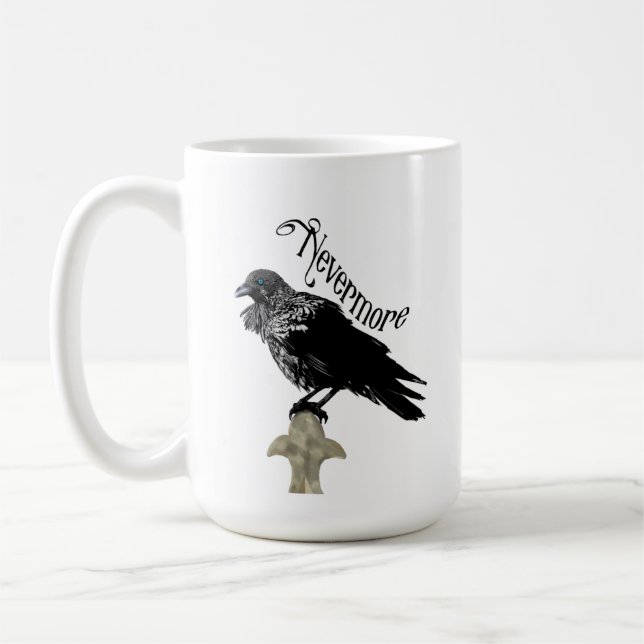Taza De Café Nevermore Raven (Izquierda)