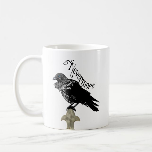 Taza De Café Nevermore Raven (Izquierda)