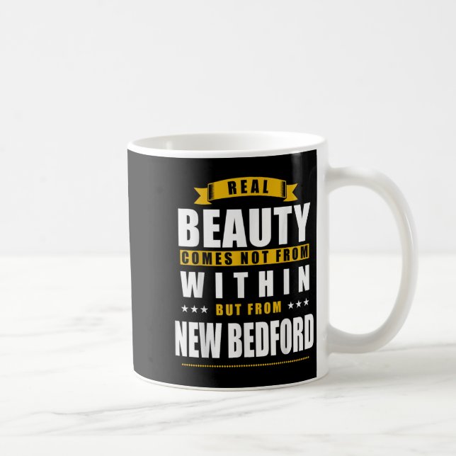 Taza De Café New Bedford - Funny D City Gift  (Derecha)
