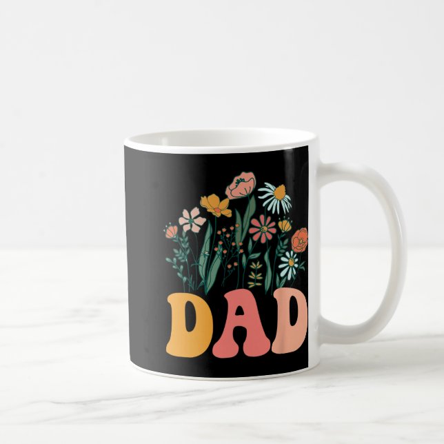 Taza De Café New Dad Wildflower First Birthday &amp; Baby Showe (Derecha)