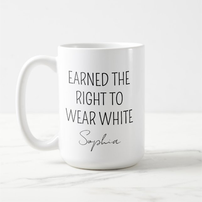 Taza De Café New Doctor Gift, Personalized White Coat Ceremony  (Izquierda)