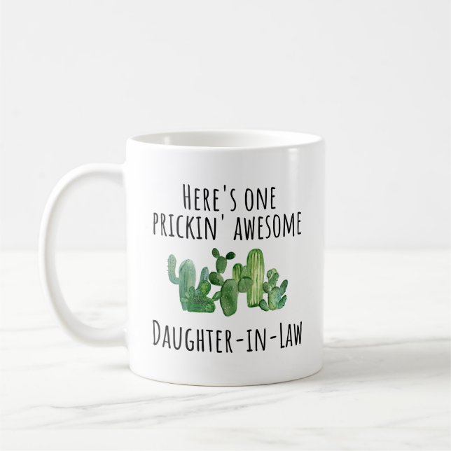 Taza De Café New Future Daughter in Law Gift Bridal Shower (Izquierda)