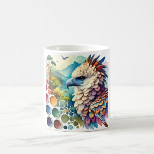 Taza De Café New Guinea Harpy Eagle 060824AREF103 - Watercolor